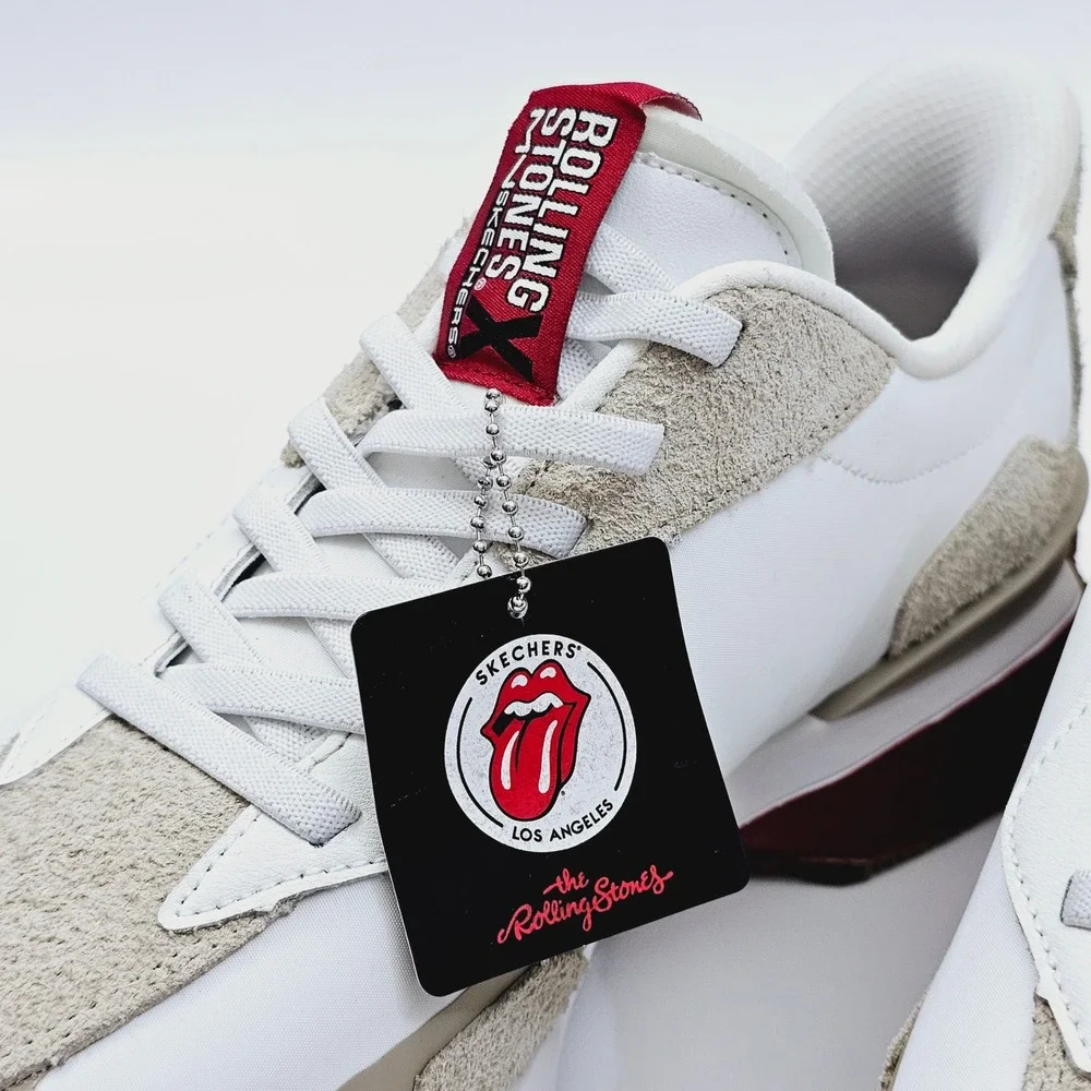 NEW Skechers Rolling Stones‎ Sneakers Mens 10.5 Mark Nason Licks Rock Band